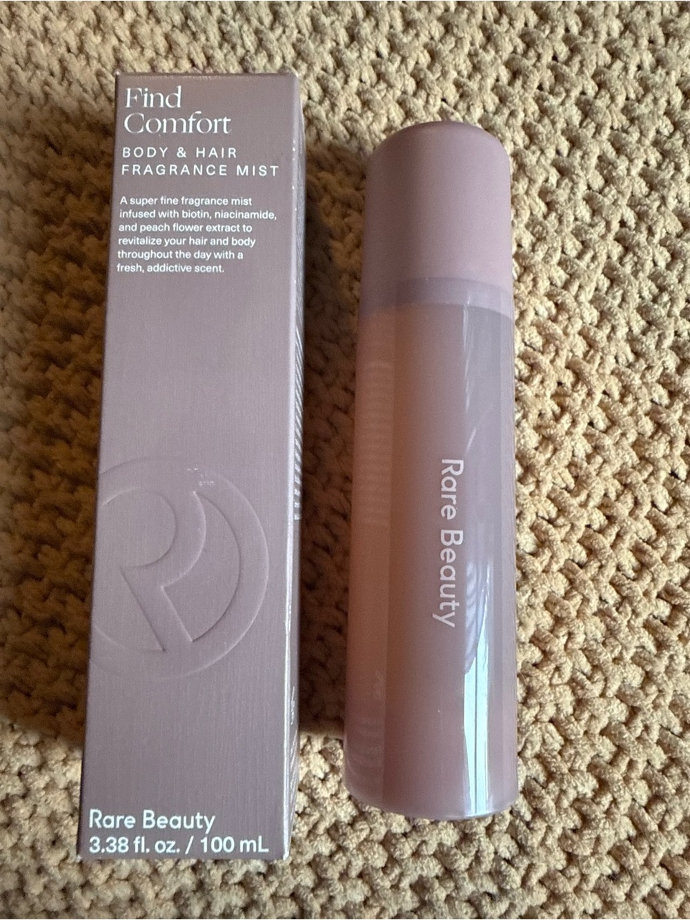 Rare Beauty Find Comfort Body & Hair Fragrance Mist — Dusty Rose